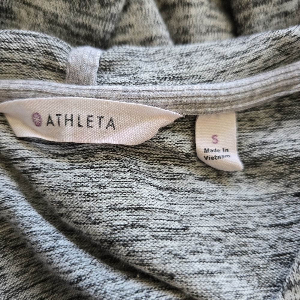🍁ATHLETA Batwing & Robin Hooded Sweatshirt, Size S - Picture 7 of 9